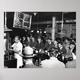 Pete's Bar: 1950 Poster