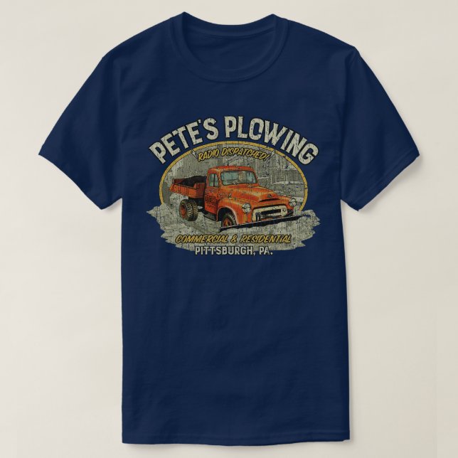 Petes Ploughing 1956 T-Shirt (Design Front)
