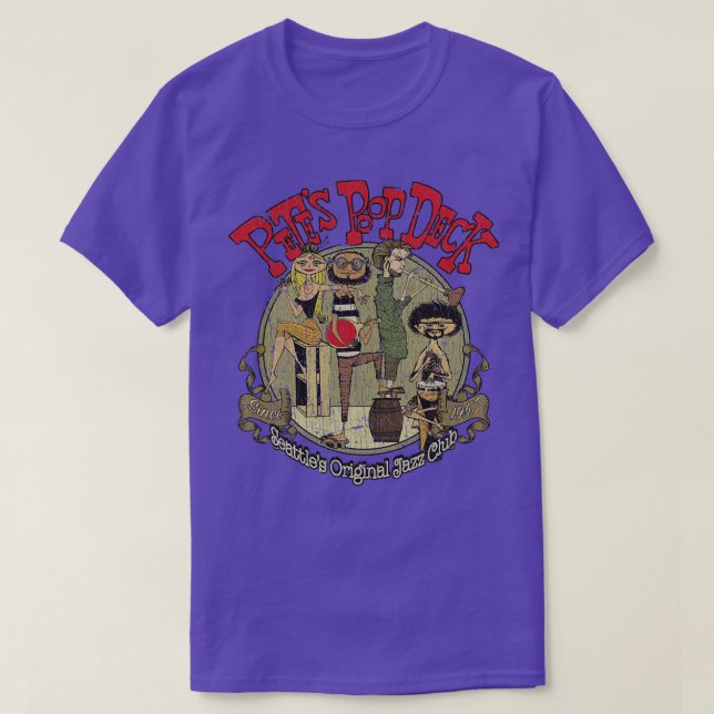 Petes Poop Deck 1957 T-Shirt (Design Front)
