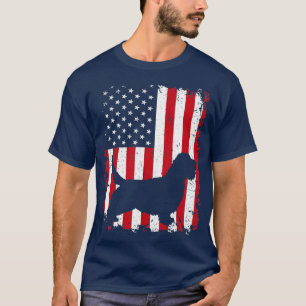Petit Basset Griffon Vendeen 4th of July American T-Shirt