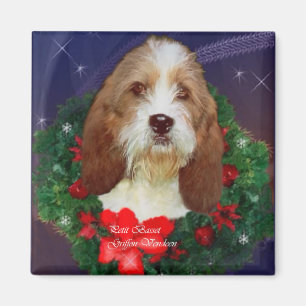 Petit Basset Griffon Vendeen Christmas Gifts Magnet