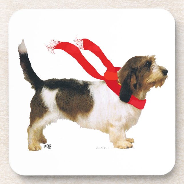 Petit Basset Griffon Vendeen Coaster (Front)