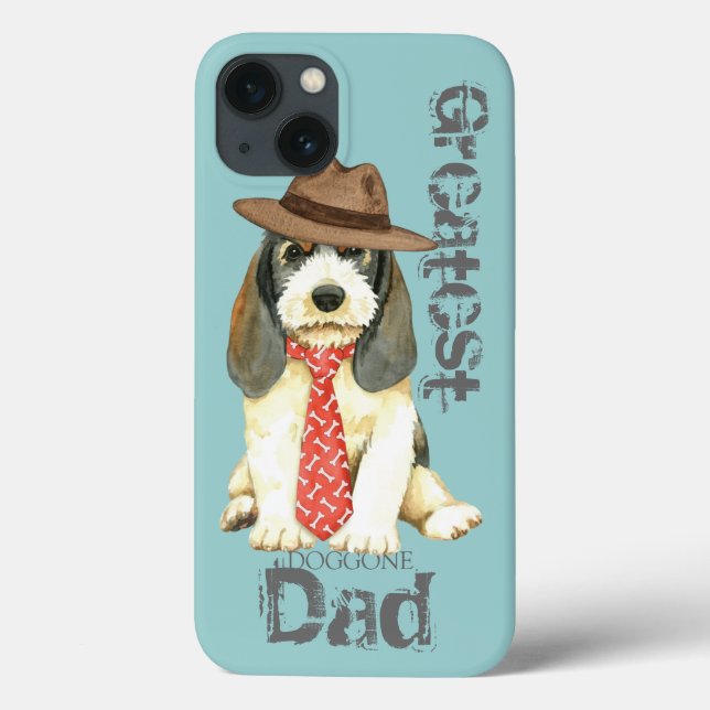 Petit Basset Griffon Vendeen Dad Case-Mate iPhone Case (Back)