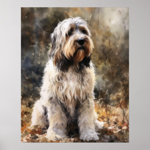 Petit Basset Griffon Vendeen Dog Art Print Poster