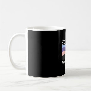 Petit basset griffon vendeen hike more worry less coffee mug