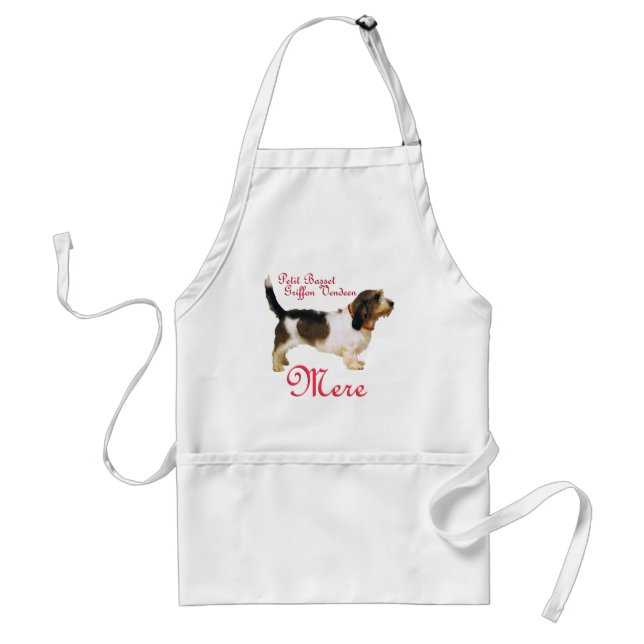 Petit Basset Griffon Vendeen Mother Standard Apron (Front)