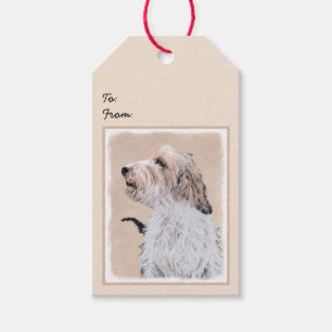 Petit Basset Griffon Vendéen Painting - Dog Art Gift Tags