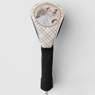 Petit Basset Griffon Vendéen Painting - Dog Art Golf Head Cover