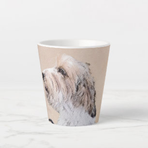 Petit Basset Griffon Vendéen Painting - Dog Art Latte Mug