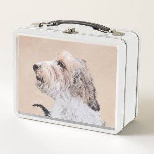 Petit Basset Griffon Vendéen Painting - Dog Art Metal Lunch Box