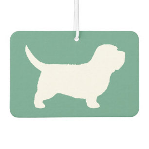 Petit Basset Griffon Vendeen PBGV Silhouette Car Air Freshener
