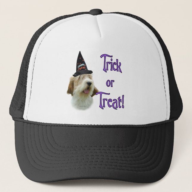 Petit Basset Griffon Vendeesn Trick Trucker Hat (Front)