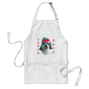 Petit Basset Griffon Venden Santa Paws Standard Apron