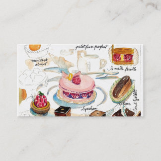Petit Four Etude Business Card