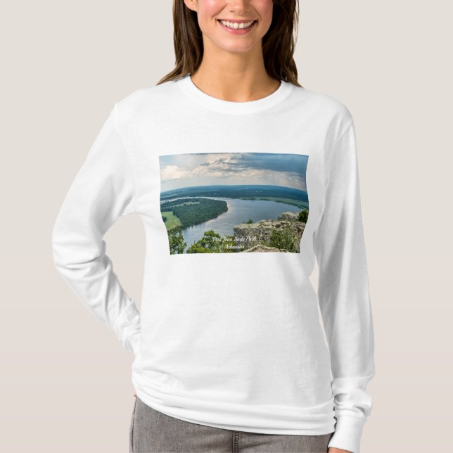 Petit Jean Cedar Creek Long Sleeve T-Shirt (Front)