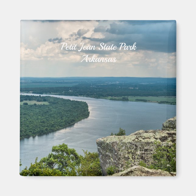 Petit Jean Cedar Creek Magnet (Front)