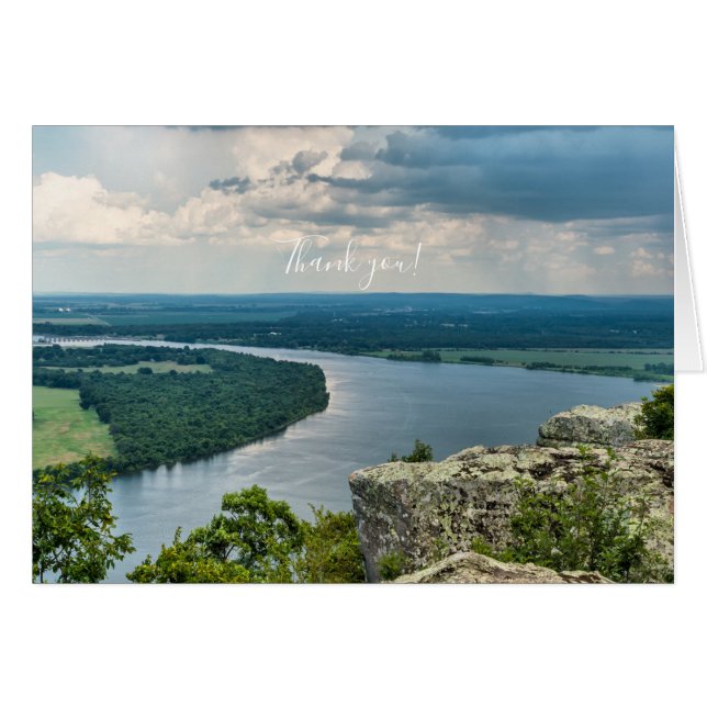 Petit Jean Cedar Creek Thank You Card (Front Horizontal)