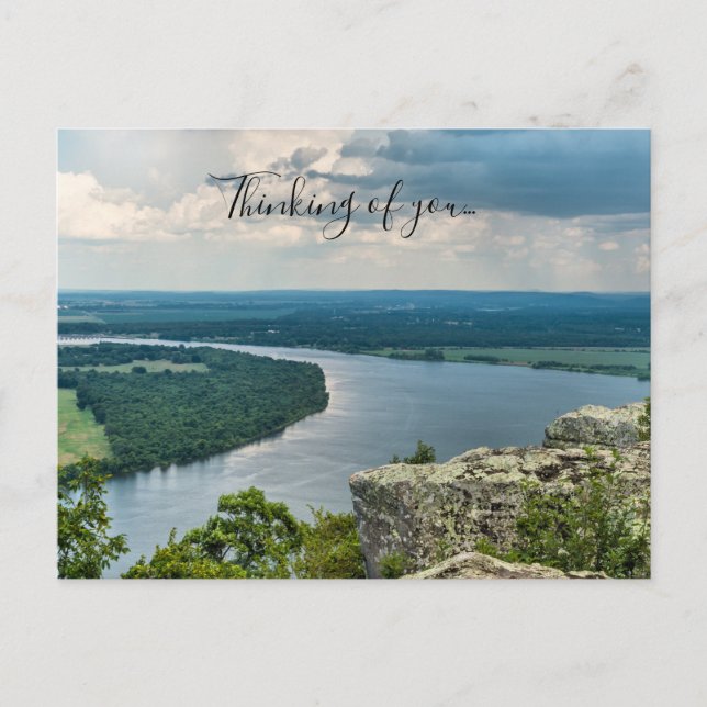Petit Jean Cedar Creek Thinking Of You Postcard (Front)