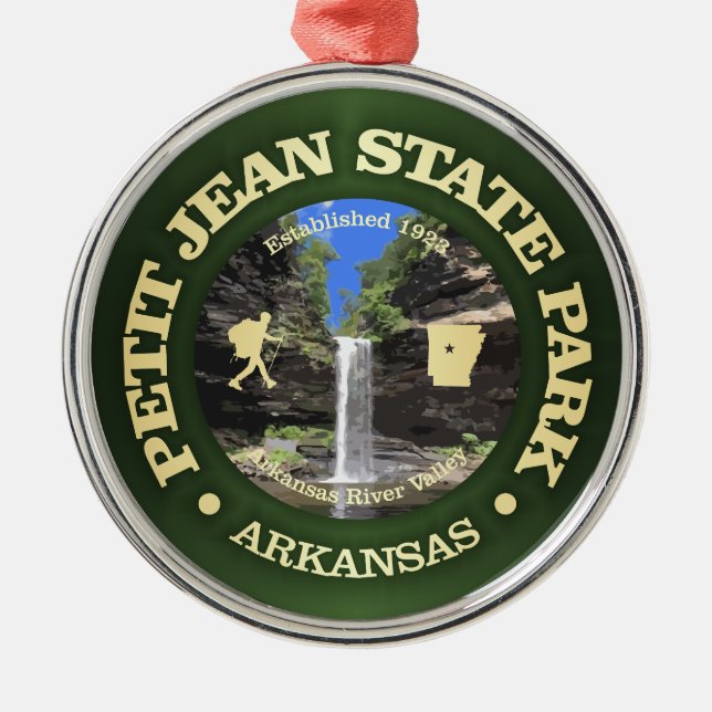 Petit Jean SP Metal Tree Decoration (Front)