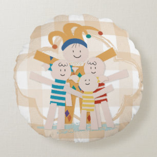 Petit King - Songs to Dream Round Cushion