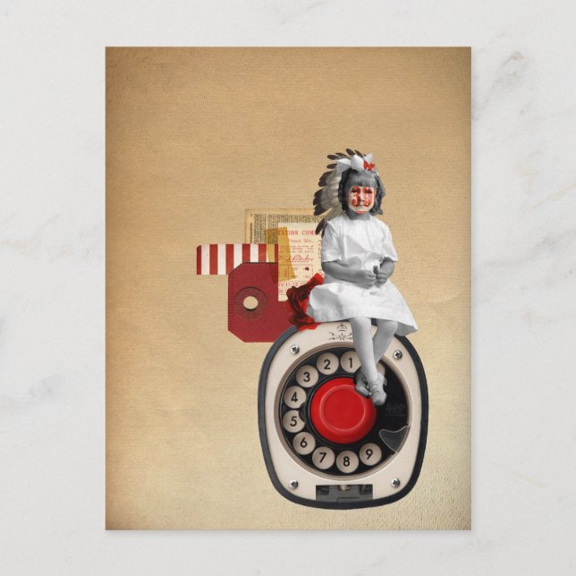 Petit Madame Postcard (Front)