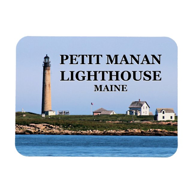 Petit Manan Lighthouse, Maine Flexi Magnet (Horizontal)