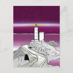 Petit Minou Lighthouse France Brittany Postcard