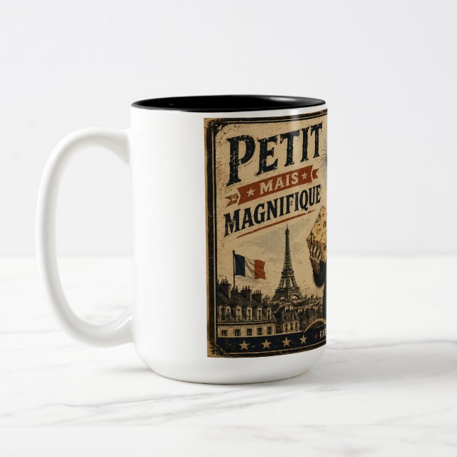 PETIT RAT Two-Tone COFFEE MUG (Left)