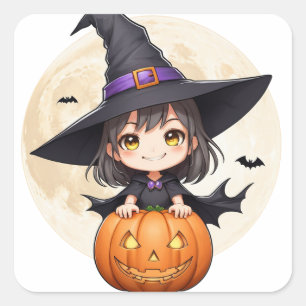 Petit Wizard  Square Sticker