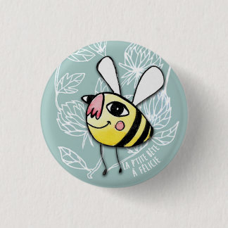 Petite Abeille - Little Bee Félicie 3 Cm Round Badge