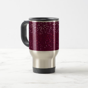 Petite Berry Stars Travel Coffee Mug-Wine Mug