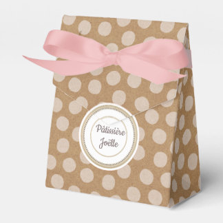 Petite boîte de pâtisserie Small Pastry Box- Kraft Favour Box