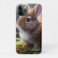 "Petite Charm: The Brown and White Dwarf Bunny"