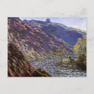 Petite Creuse, Sunlight by Claude Monet Postcard