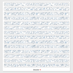 Petite Floral Borders Boho Flowers