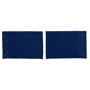 Petite Golden Stars Pillowcase Set