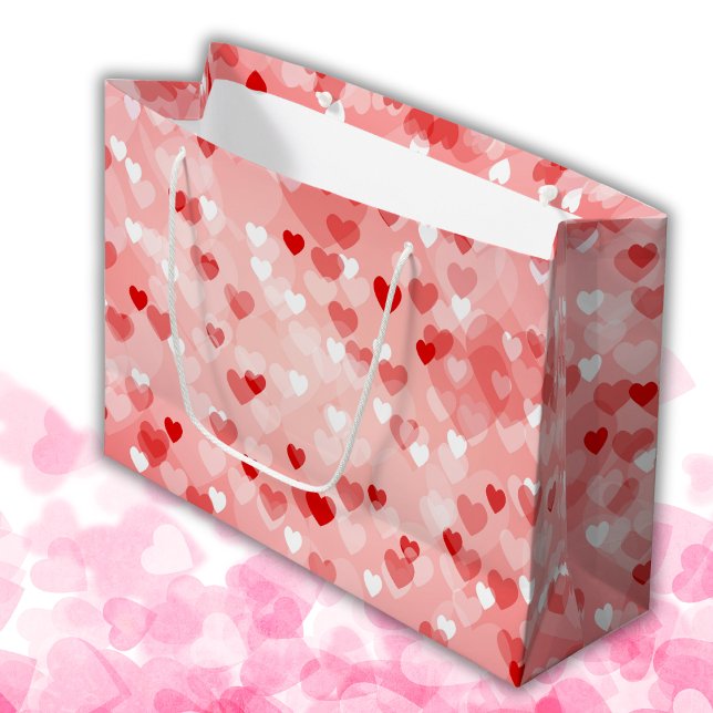 Petite Hearts Valentine's Large Gift Bag (Creator Uploaded)