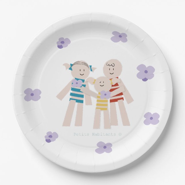  Petits Habitants - Canciones para Soñar Paper Plate (Front)