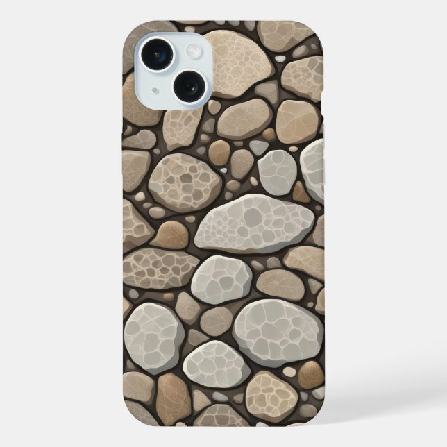 Petoskey Stone Abstract iPhone Case (Back)