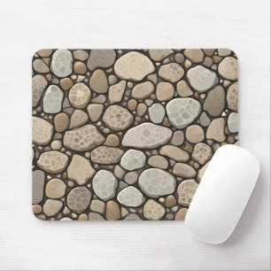 Petoskey Stone Abstract Mouse Pad