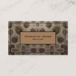 Petoskey Stone Business Card