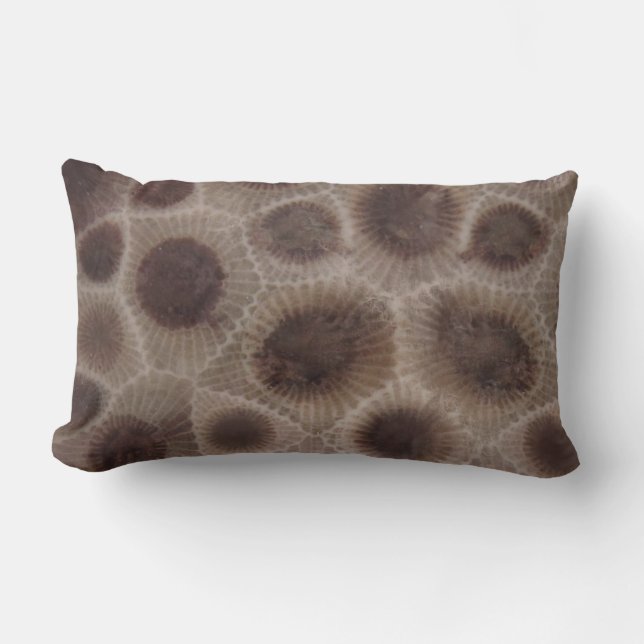 Petoskey Stone Lumbar Cushion (Front)