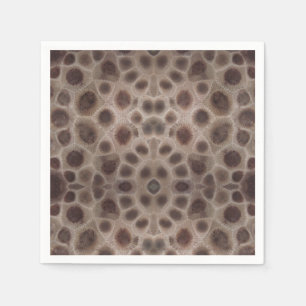 Petoskey Stone michigan state stone fossil Napkin