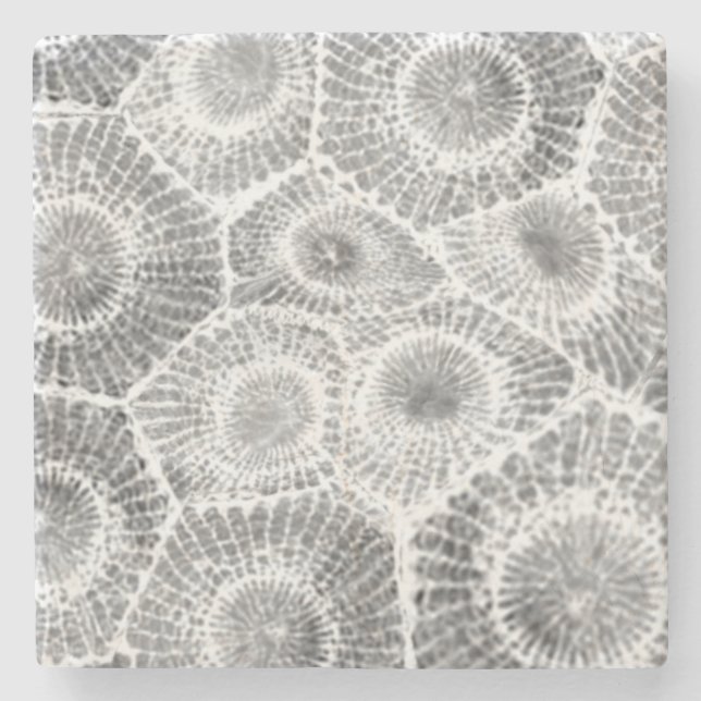 Petoskey Stone Pattern Coaster (Front)