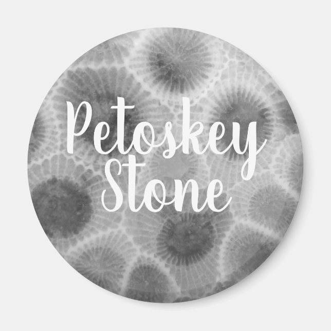 Petoskey Stone Pattern Magnet (Front)