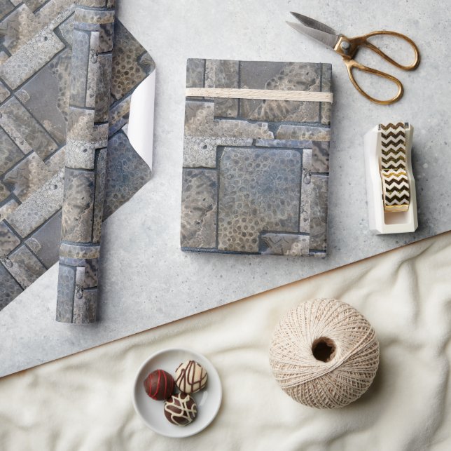 petoskey stone pattern wrapping paper (Crafts)