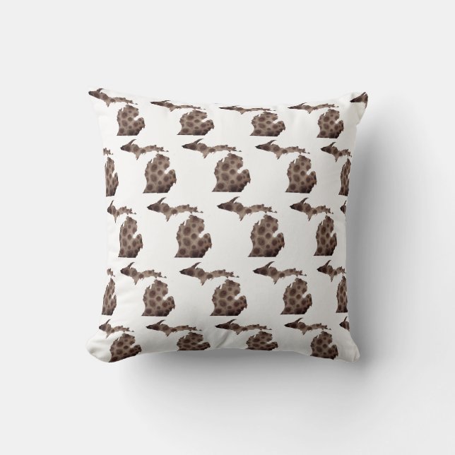 Petoskey stones cushion (Front)