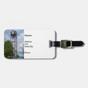 Petosky Tower Of Time Luggage Tag