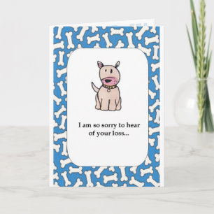 PetPet Loss Sympathy Card