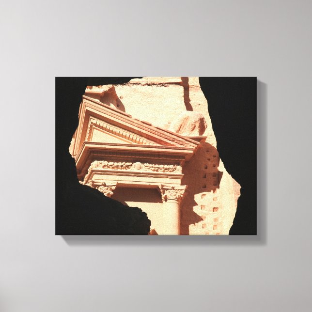 petra glimpse canvas print (Front)